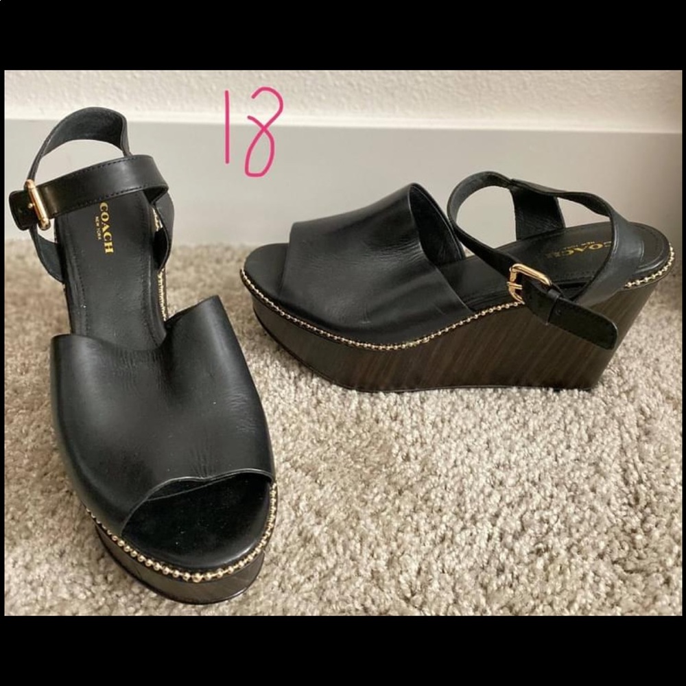 Coach sandals